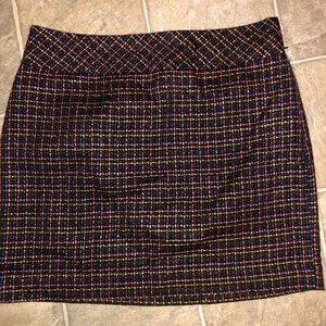 Ann Taylor LOFT Checkered Skirt